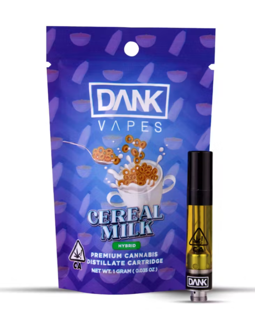 Dank Vape CEREAL MILK - 1G PREMIUM THC CARTRIDGE